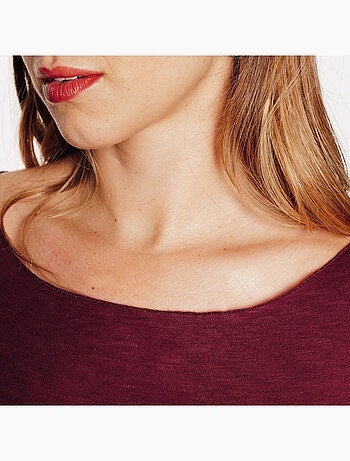 Tee-shirt avec laine Hortense - RougeGorge Lingerie