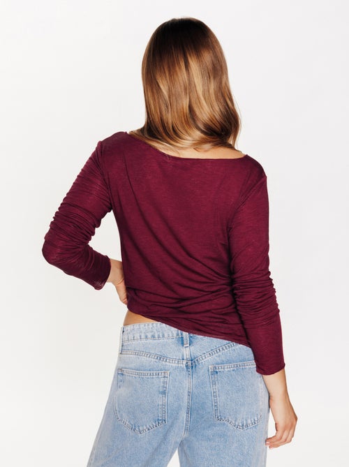 Tee-shirt avec laine Hortense - RougeGorge Lingerie - Kiabi