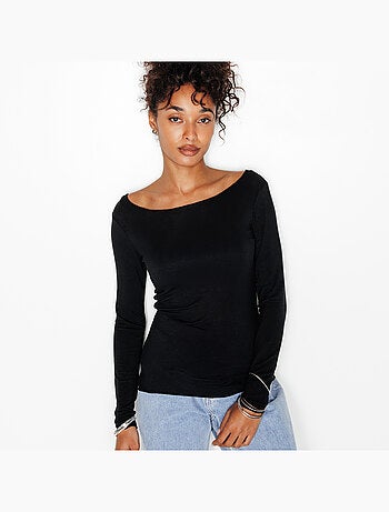 Tee-shirt avec laine Hortense - RougeGorge Lingerie