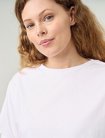 Tee-shirt basique à franges