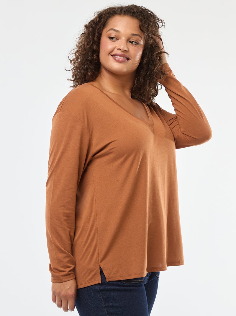 T-shirt Basique Fille F&F Rose 9-10 Ans - Coton Doux, Excellent état