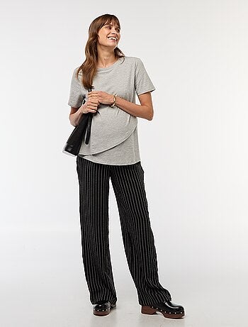 Tee-shirt basique d'allaitement