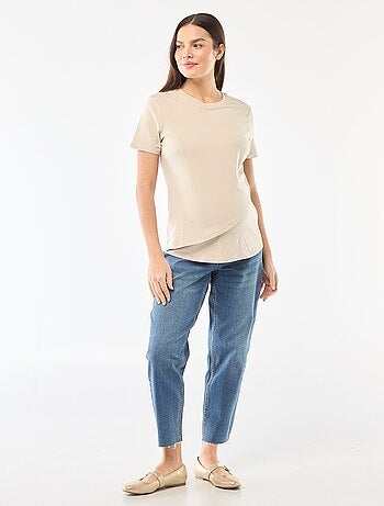 Tee-shirt basique d'allaitement