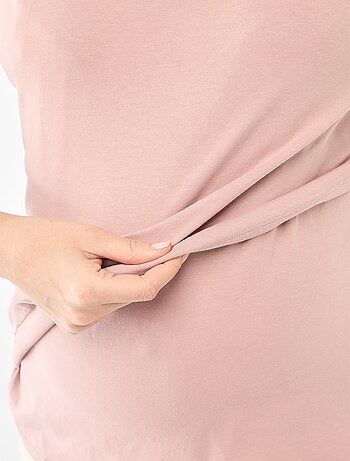 Tee-shirt basique d'allaitement