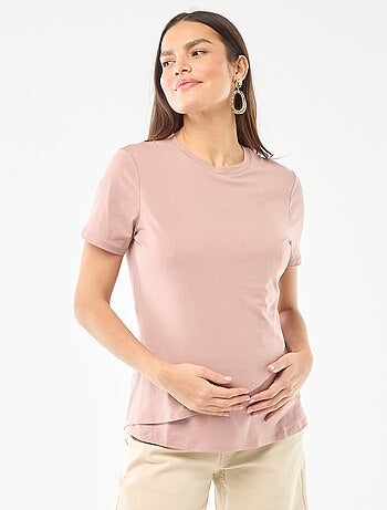 Tee-shirt basique d'allaitement