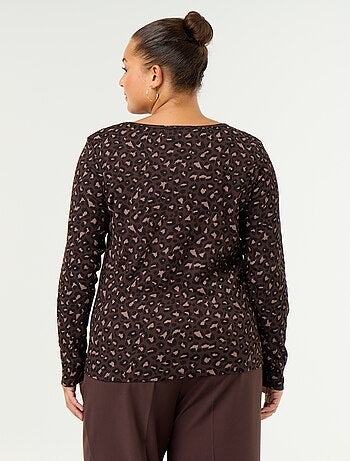 Tee-shirt basique en rib