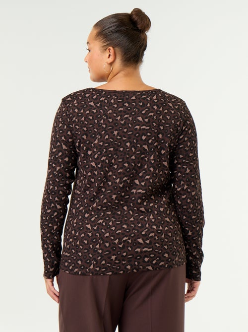 Tee-shirt basique en rib - Kiabi Tee-shirt basique en rib - Kiabi
