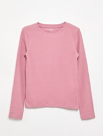 Tee-shirt basique en rib