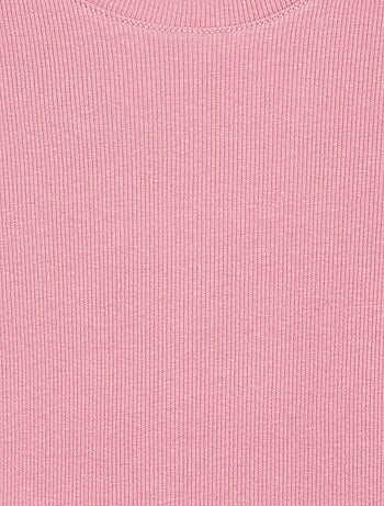Tee-shirt basique en rib
