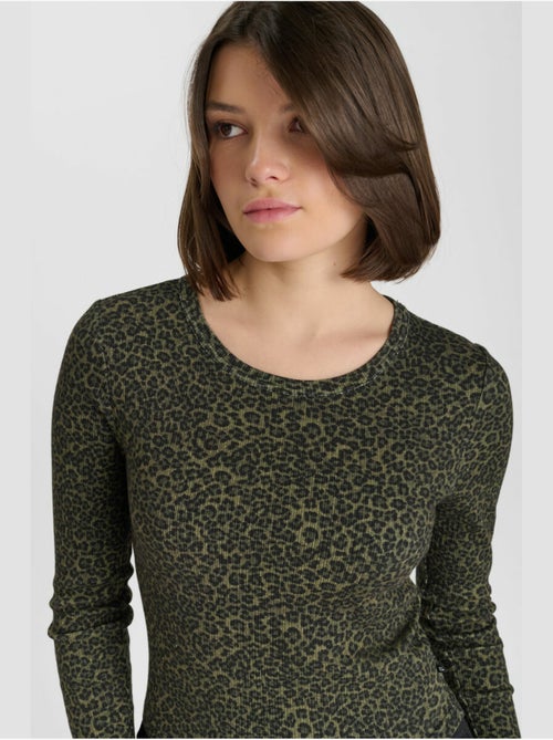 Tee-shirt bastigi 'le temps des cerises' - Kiabi