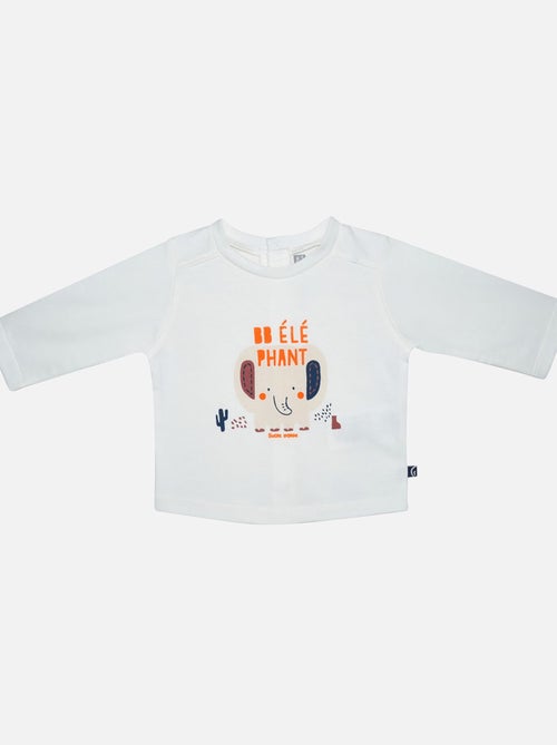 TEE SHIRT BAVOIR PANTALON GONZAGUE MAILLE NAISSANCE - Kiabi