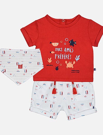 TEE SHIRT BAVOIR SHORT GAEL MAILLE NAISSANCE