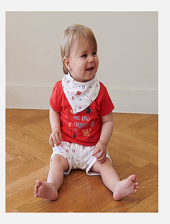 TEE SHIRT BAVOIR SHORT GAEL MAILLE NAISSANCE