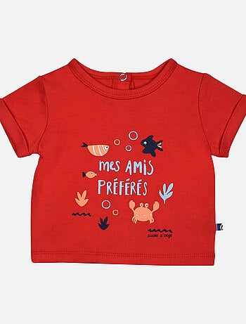 TEE SHIRT BAVOIR SHORT GAEL MAILLE NAISSANCE