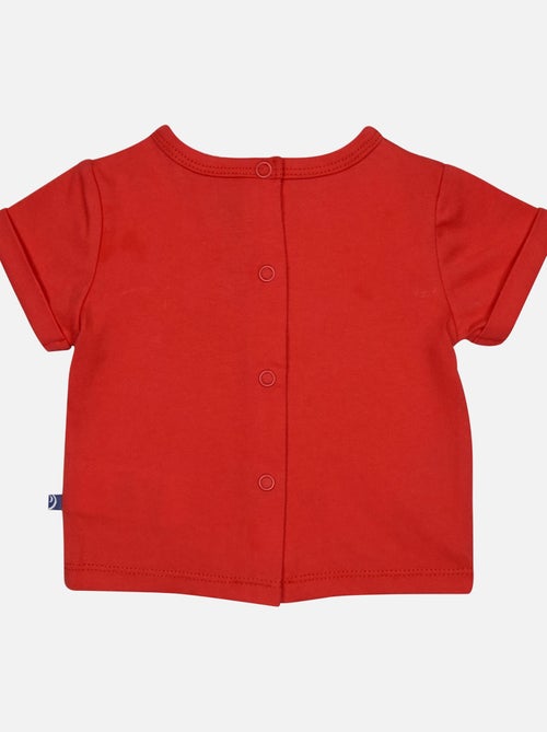 TEE SHIRT BAVOIR SHORT GAEL MAILLE NAISSANCE - Kiabi