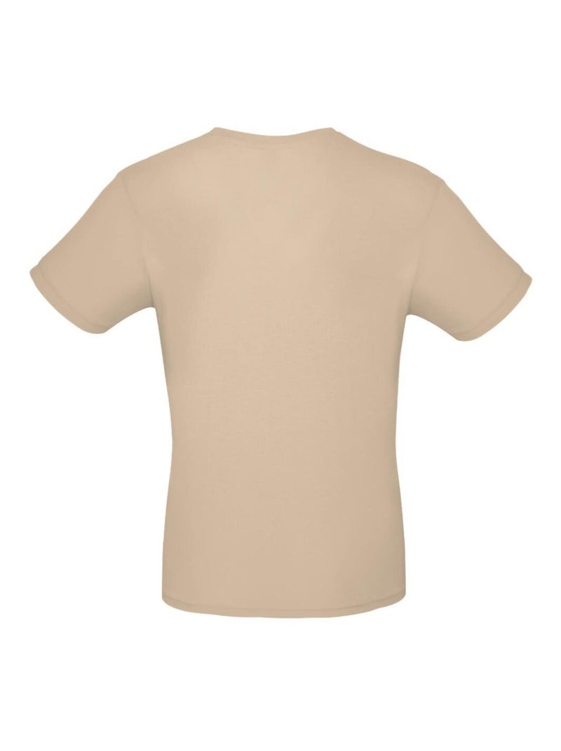 Tee-shirt B&C Mens #E150 Beige - Kiabi