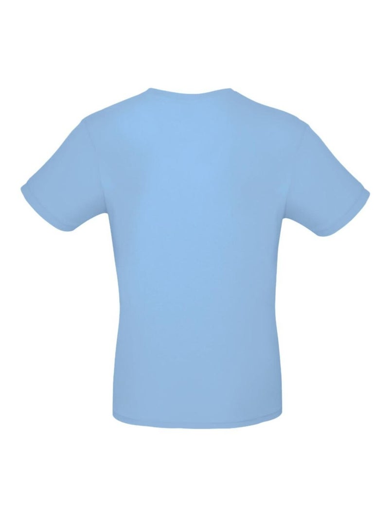 Tee-shirt B&C Mens #E150 Bleu ciel - Kiabi