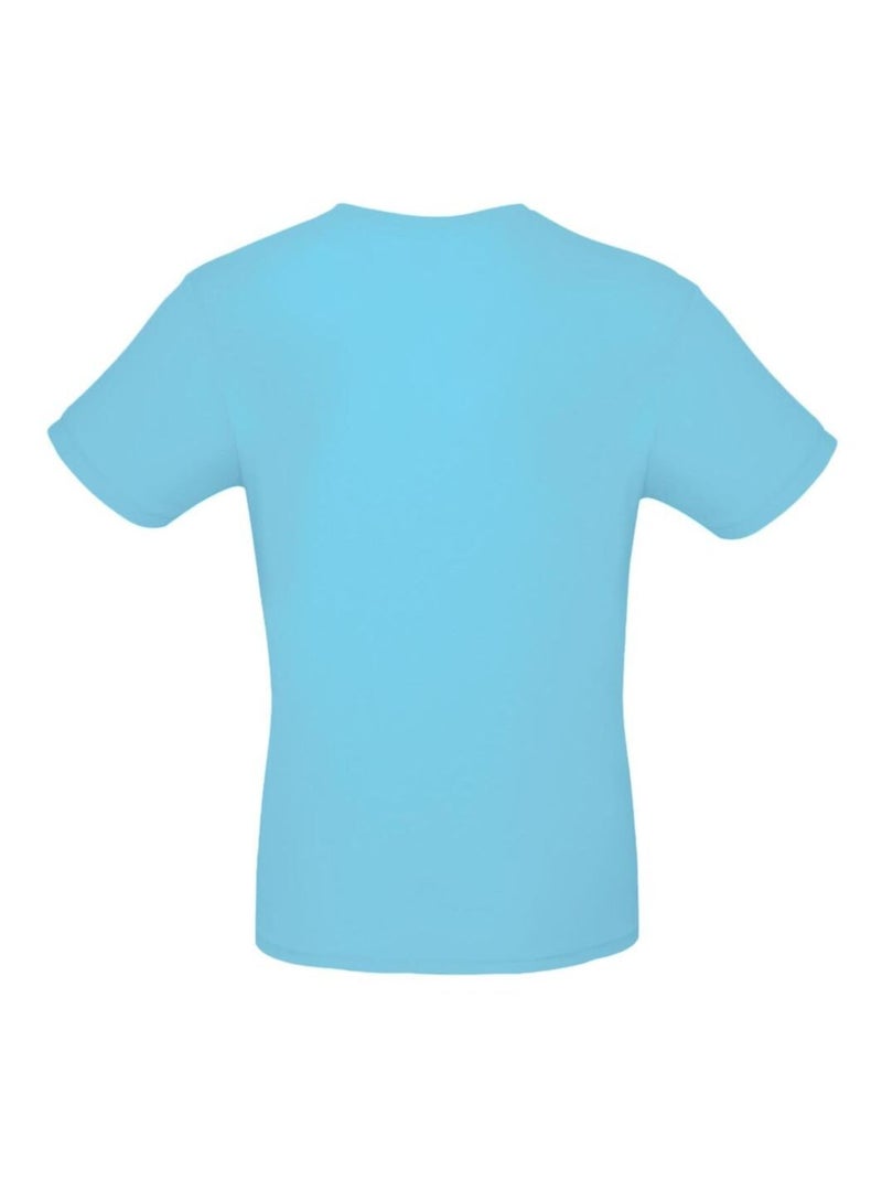 Tee-shirt B&C Mens #E150 Bleu clair - Kiabi
