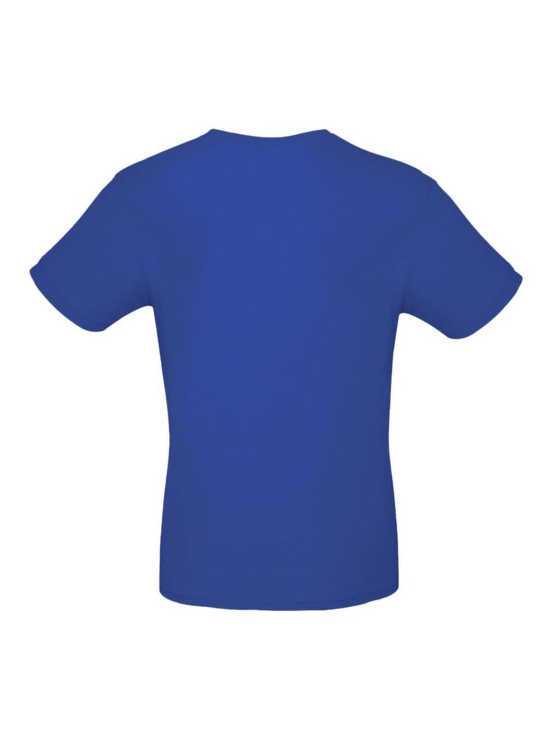 Tee-shirt B&C Mens #E150 Bleu cobalt - Kiabi