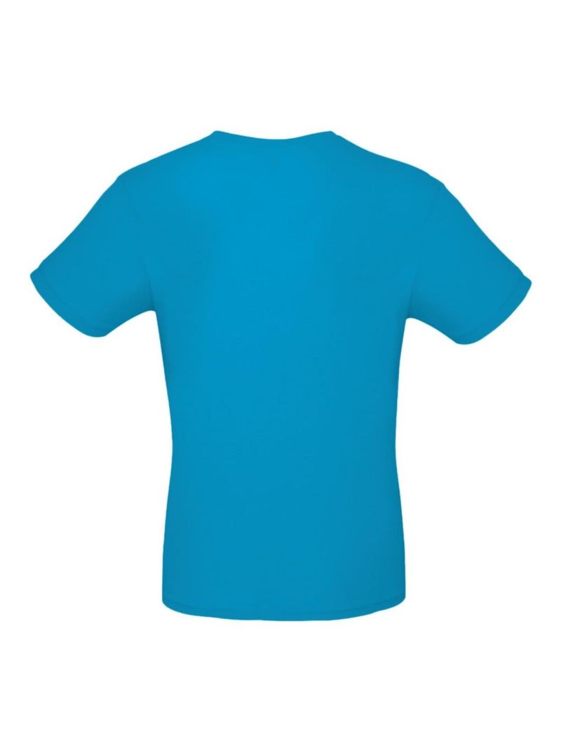 Tee-shirt B&C Mens #E150 Bleu électrique - Kiabi