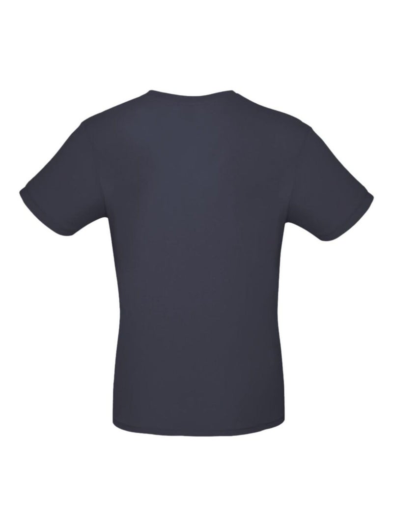 Tee-shirt B&C Mens #E150 Bleu nuit - Kiabi