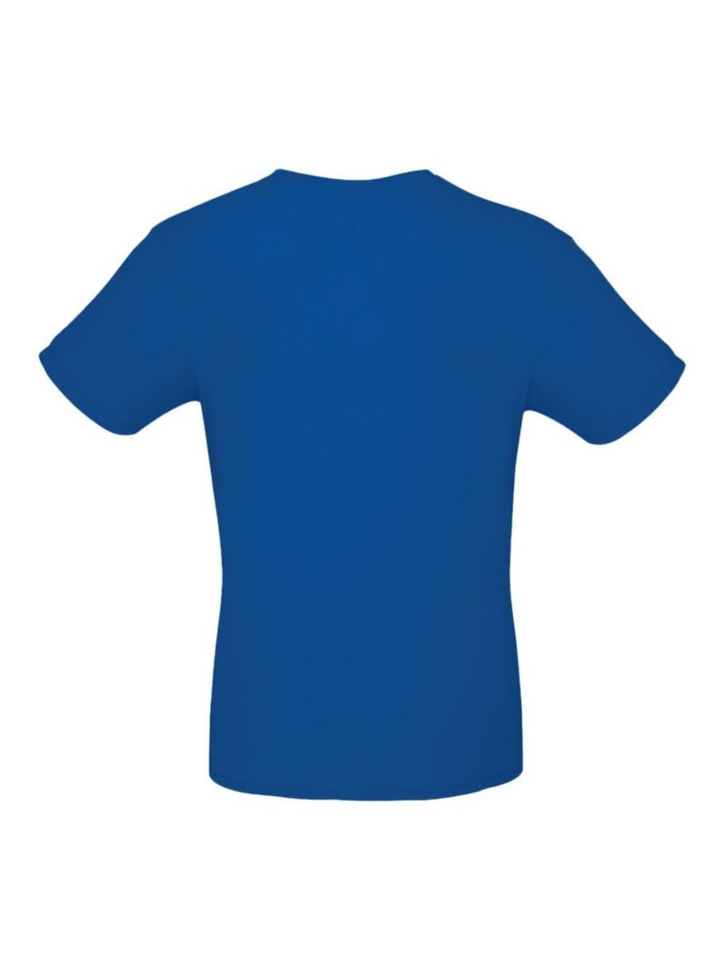 Tee-shirt B&C Mens #E150 Bleu roi - Kiabi