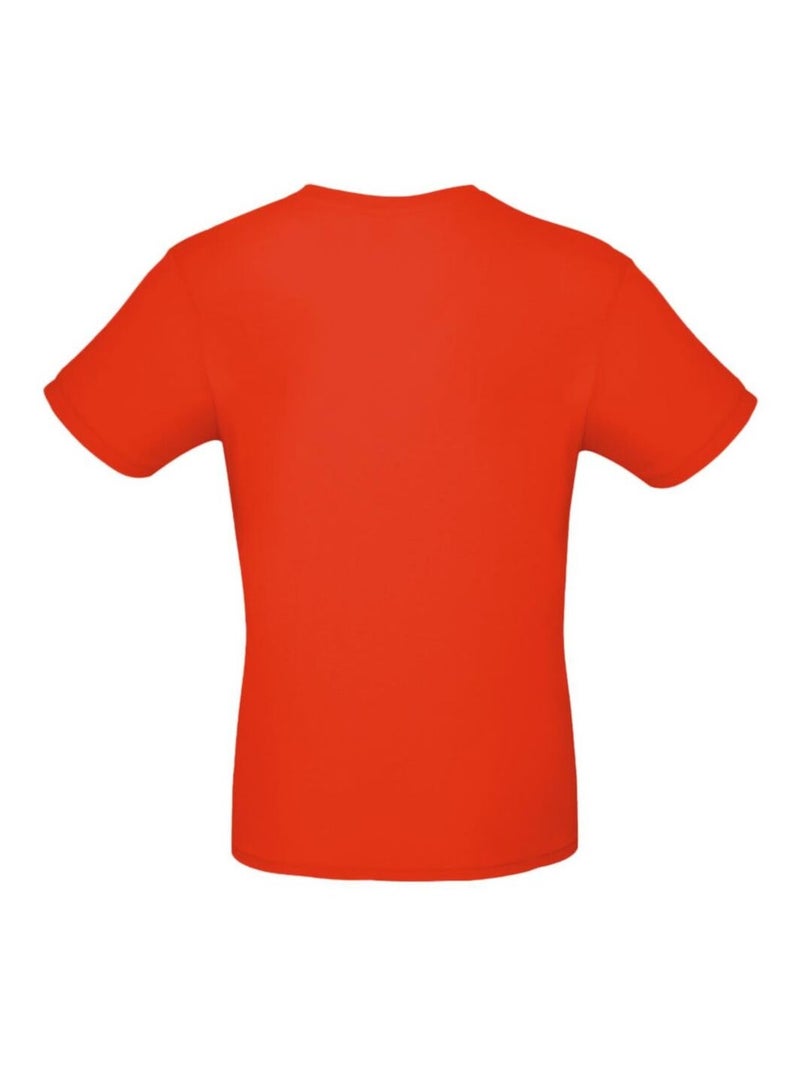 Tee-shirt B&C Mens #E150 Rouge carmin - Kiabi