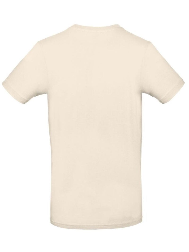Tee-shirt B&C Mens #E190 Beige clair - Kiabi