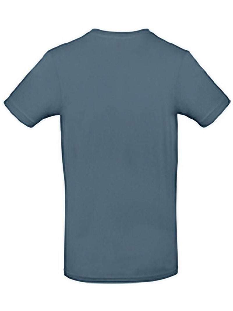Tee-shirt B&C Mens #E190 Bleu canard - Kiabi