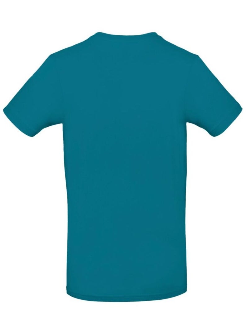 Tee-shirt B&C Mens #E190 Bleu clair - Kiabi