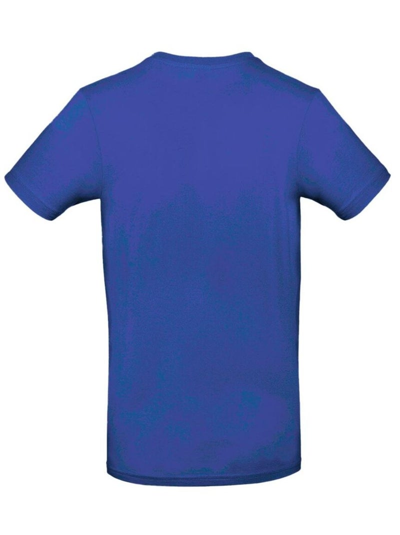 Tee-shirt B&C Mens #E190 Bleu cobalt - Kiabi