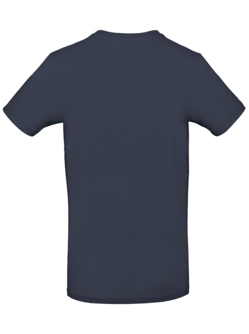 Tee-shirt B&C Mens #E190 Bleu marine - Kiabi