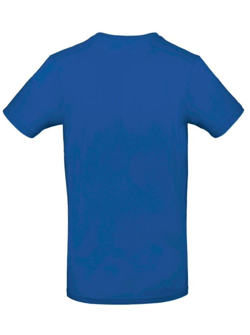 Tee-shirt B&C Mens #E190 Bleu roi - Kiabi