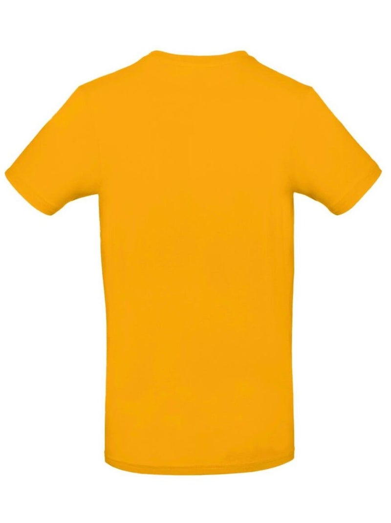 Tee-shirt B&C Mens #E190 Jaune - Kiabi