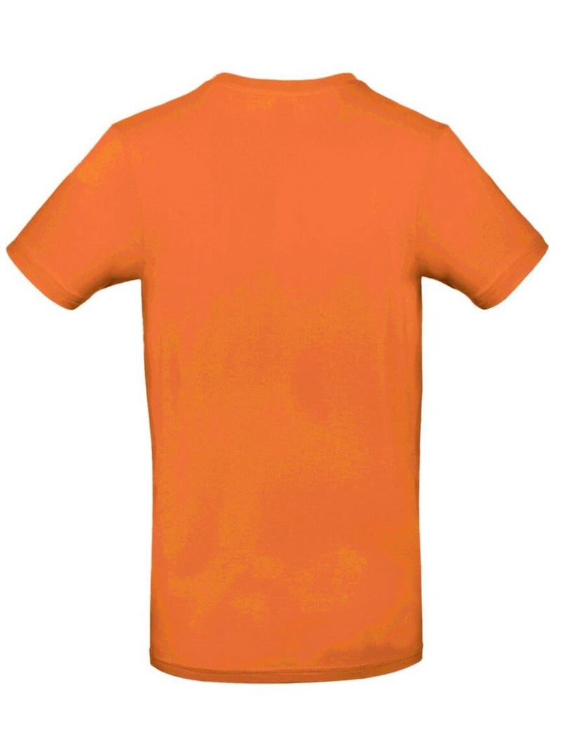 Tee-shirt B&C Mens #E190 Orange clair - Kiabi