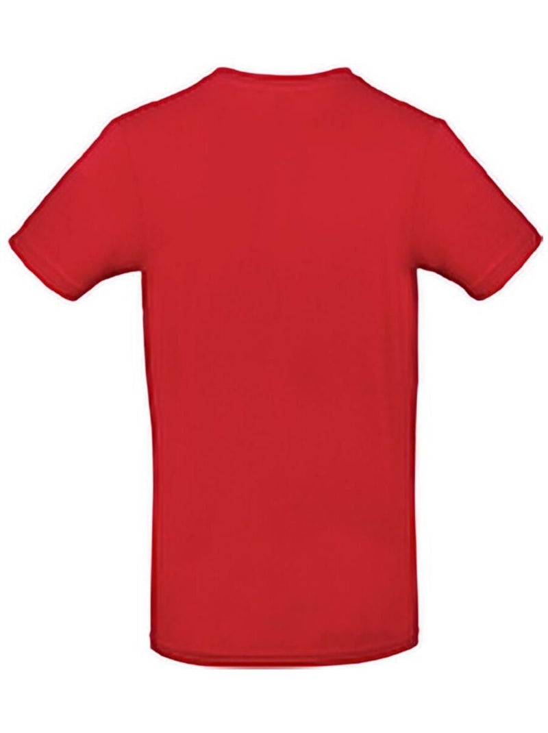 Tee-shirt B&C Mens #E190 Rouge - Kiabi