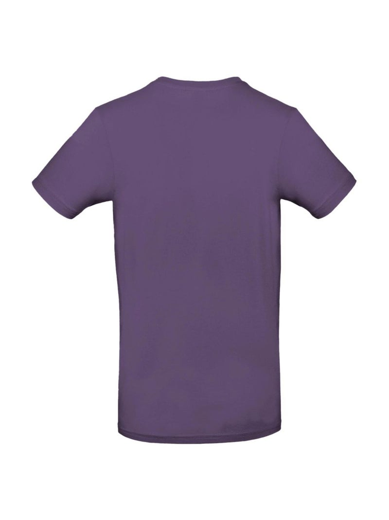 Tee-shirt B&C Mens #E190 Violet figue - Kiabi