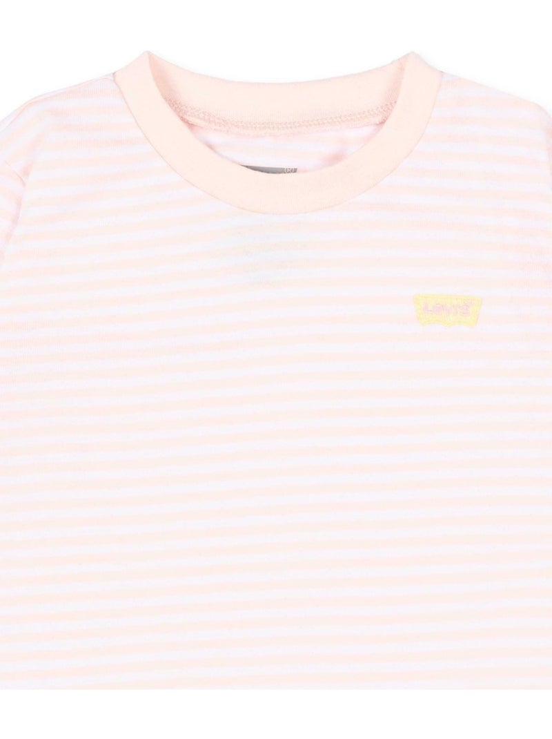 Tee Shirt Bébé à manches courtes - Levi's Kids Rose - Kiabi