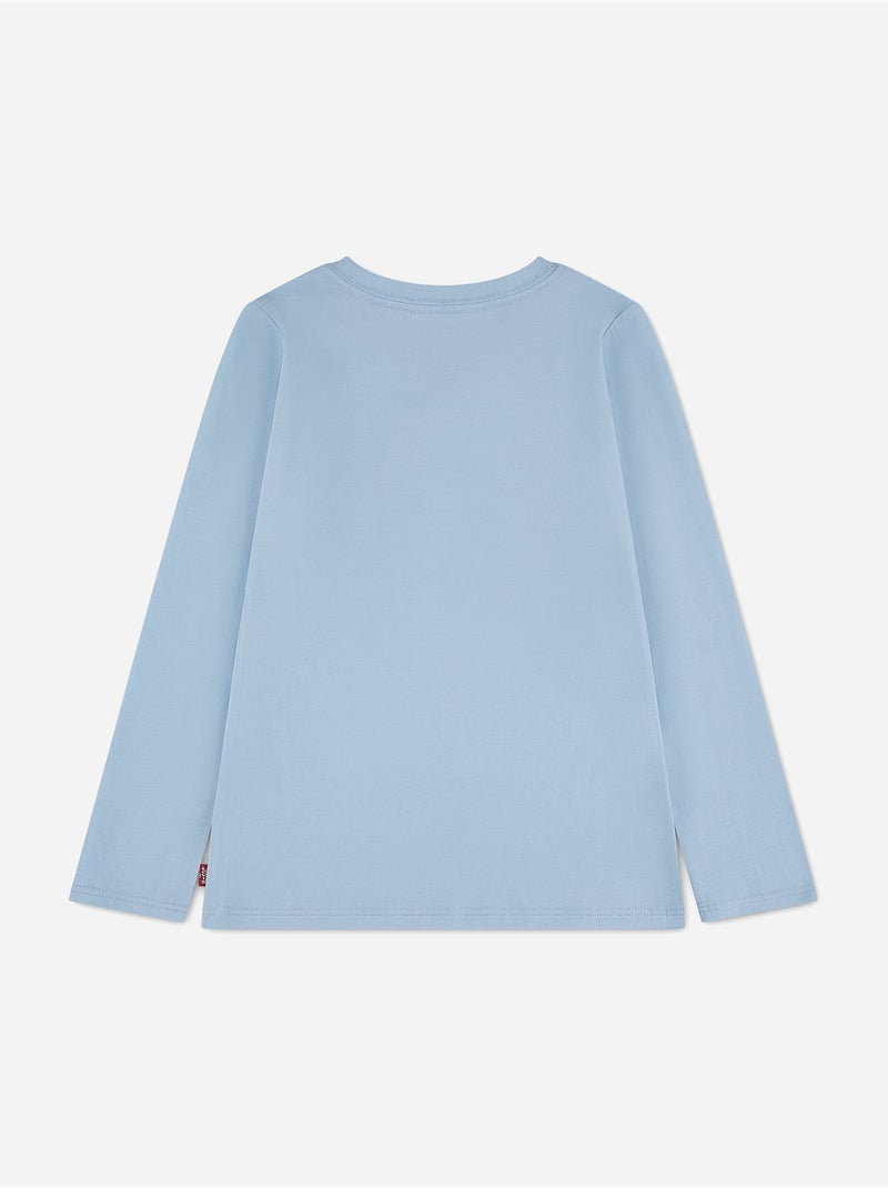 Tee shirt bébé col rond - levi's kids Bleu - Kiabi