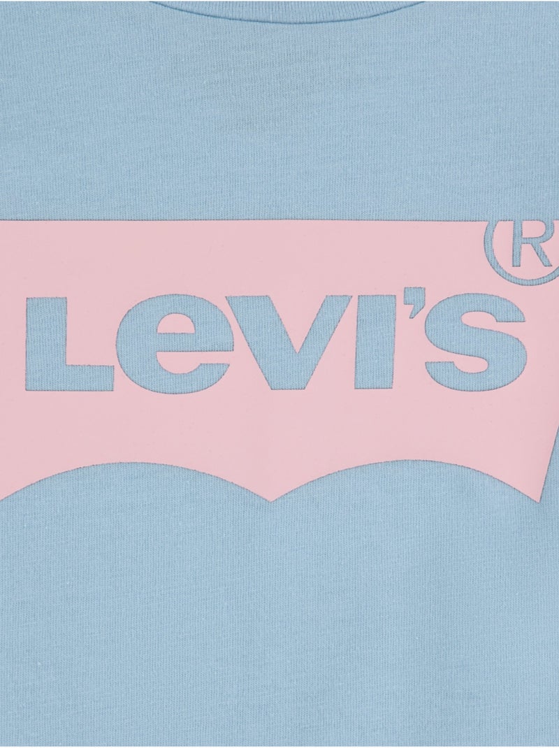 Tee shirt bébé col rond - levi's kids Bleu - Kiabi