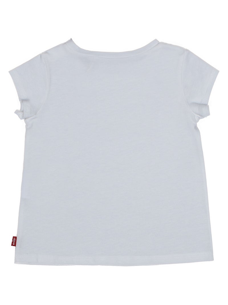 Tee Shirt Bébé Levi's Kids col rond Blanc - Kiabi