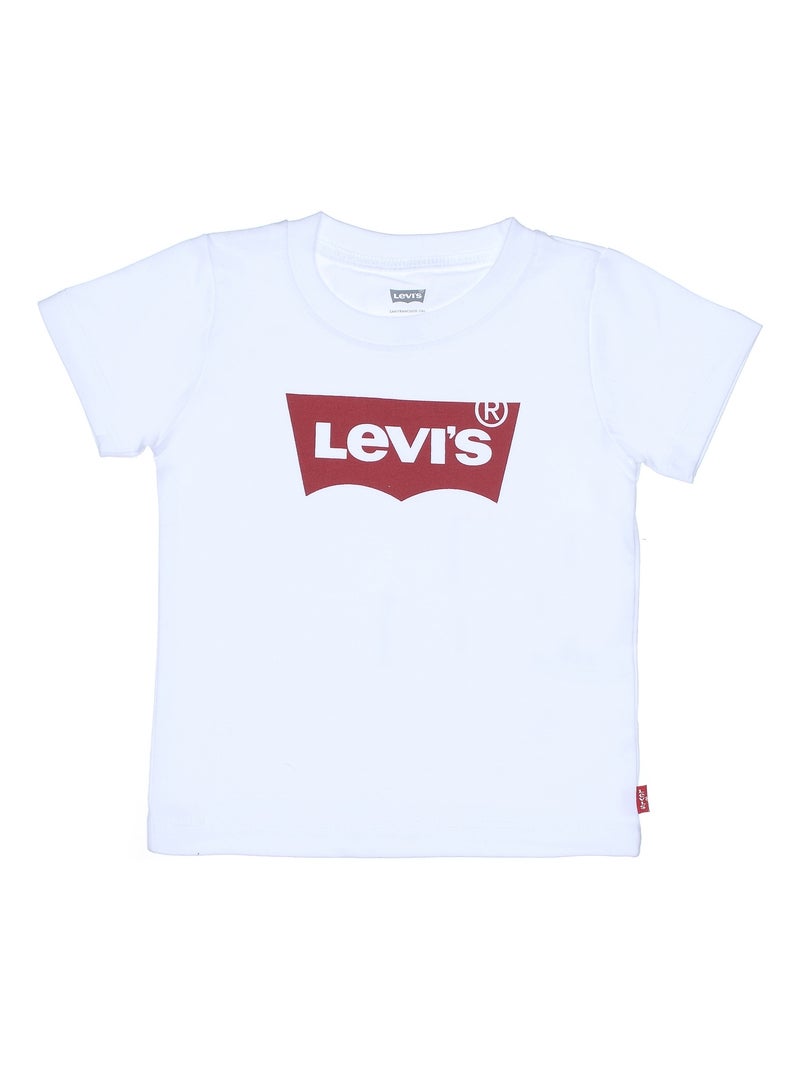 Tee Shirt Bébé Levi's Kids logotypé Blanc - Kiabi
