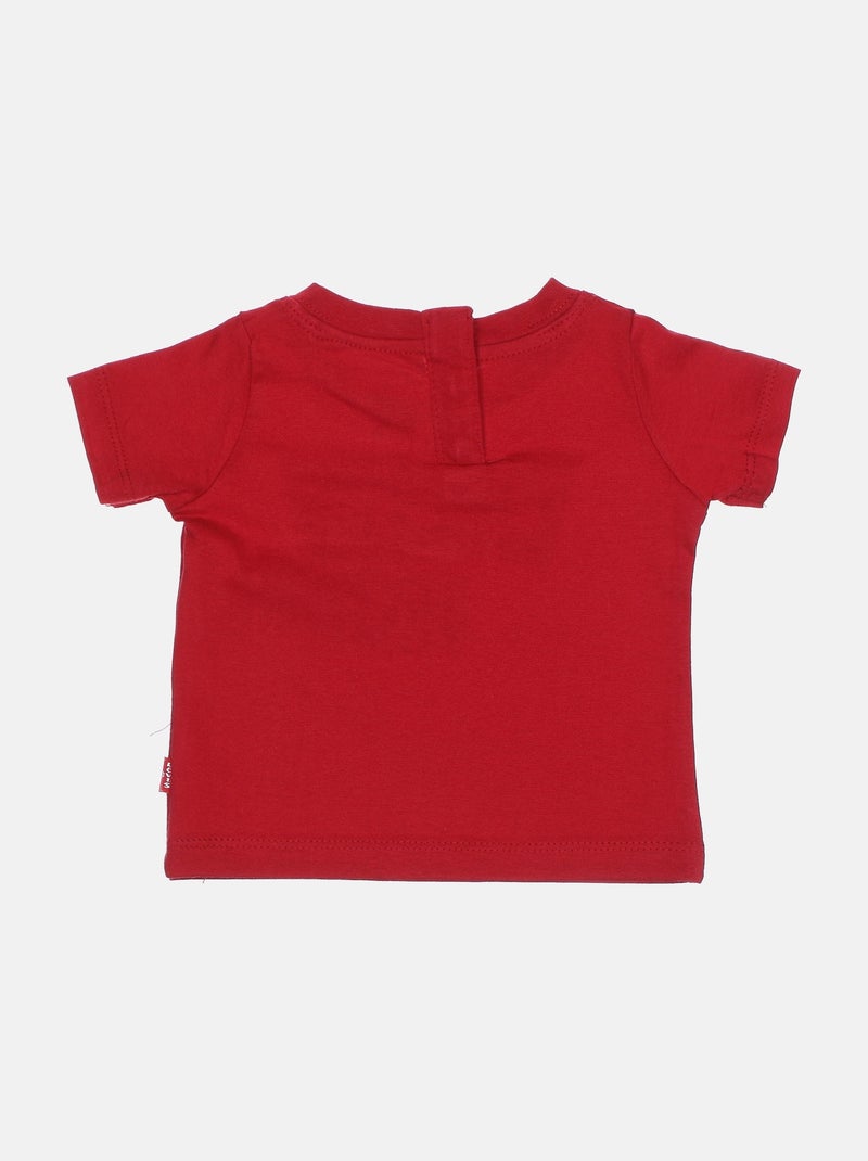 Tee Shirt Bébé Levi's Kids logotypé Rouge - Kiabi