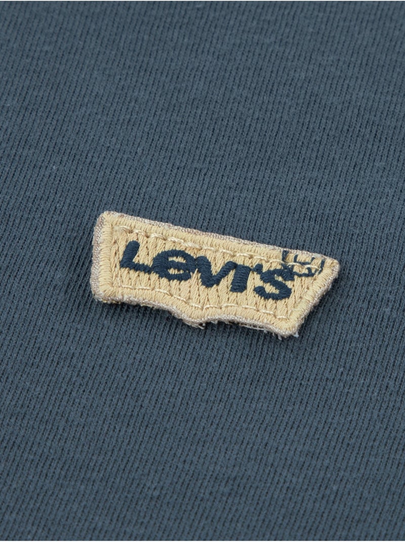 Tee shirt bébé manches longues - levi's kids Gris - Kiabi