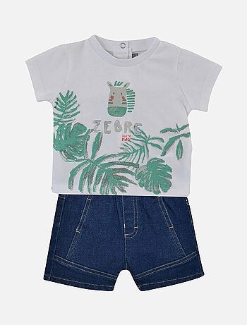 TEE SHIRT BERMUDA EN JEAN EDOUARD