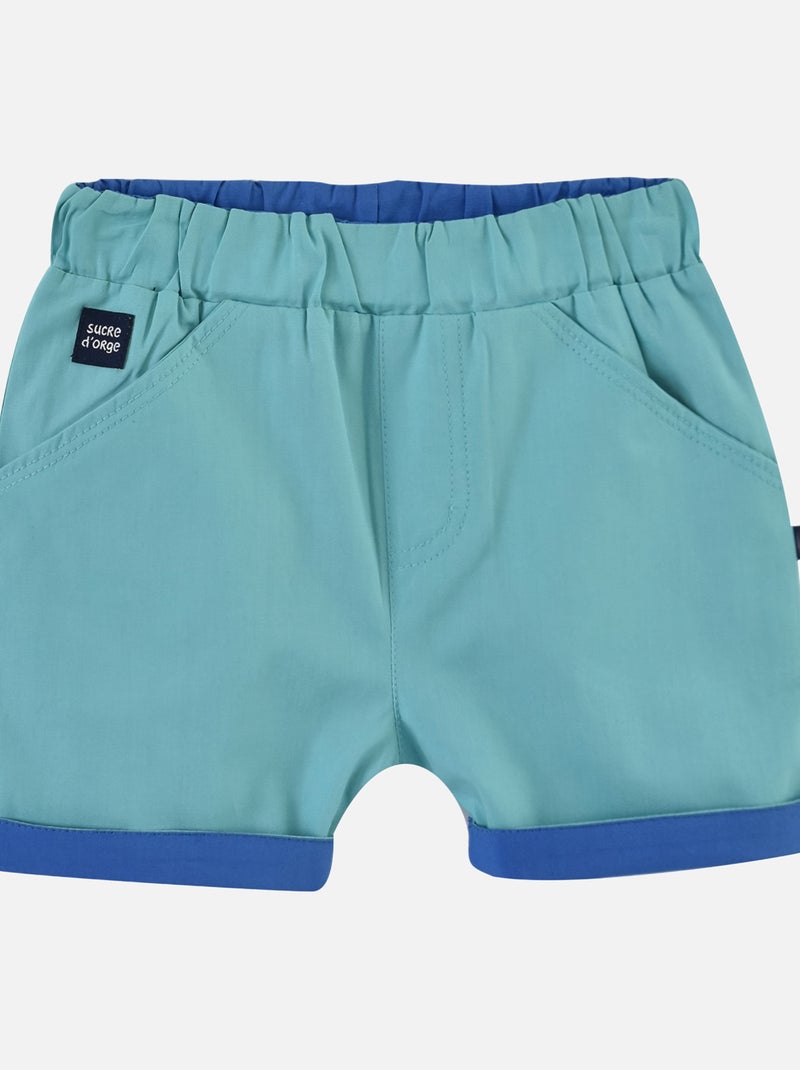 TEE SHIRT BERMUDA ESTEBAN BEBE Bleu - Kiabi