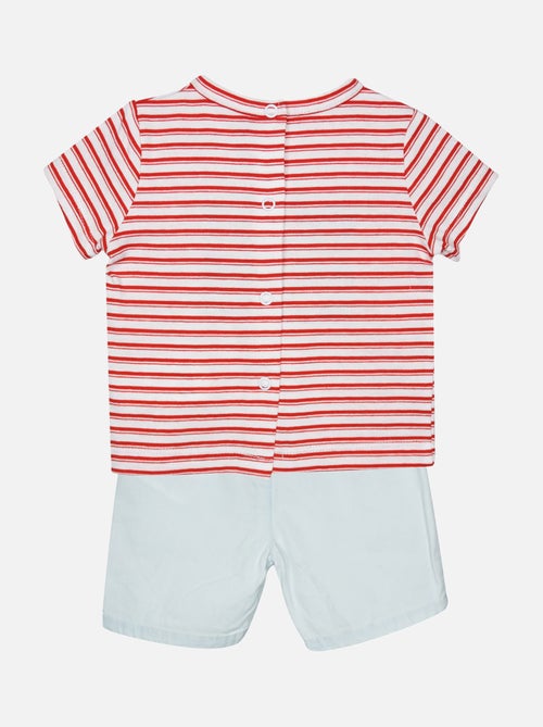 TEE SHIRT BERMUDA GEOFFREY BEBE - Kiabi