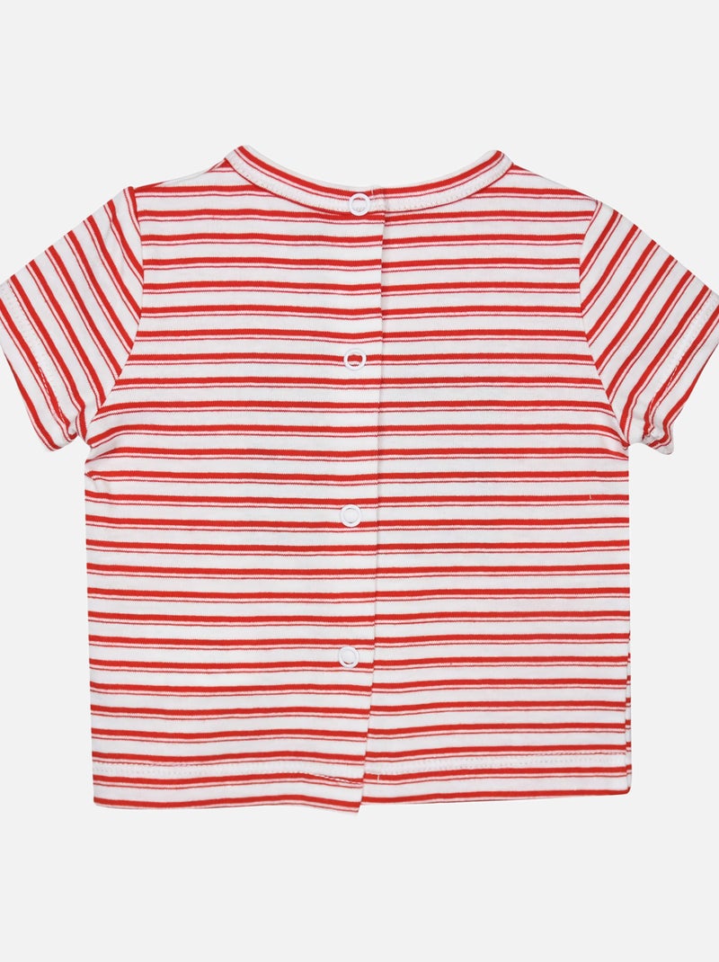 TEE SHIRT BERMUDA GEOFFREY BEBE Bleu - Kiabi