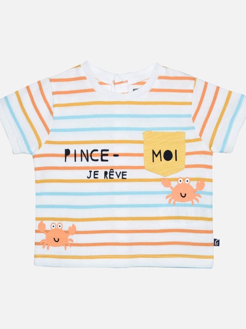 TEE SHIRT BERMUDA GILDAS BEBE - Kiabi
