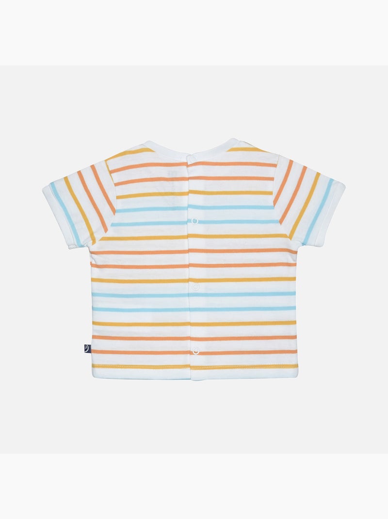 TEE SHIRT BERMUDA GILDAS BEBE Blanc - Kiabi